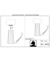 FARO * SOBREMESA LED BLANCO